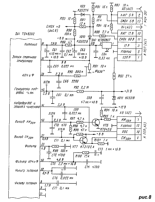 структурная схема модуля МРКЦ